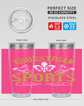 equestrian sports Style 55#- horse- Tumbler