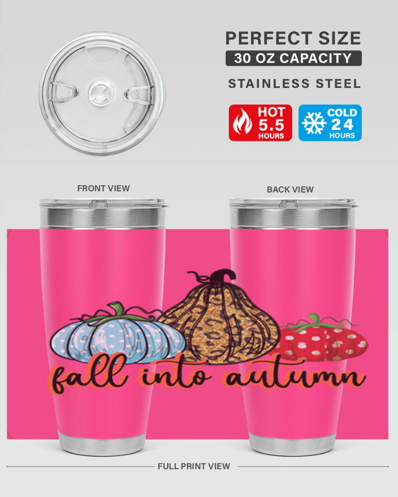 fall into autumn 105#- fall- Tumbler