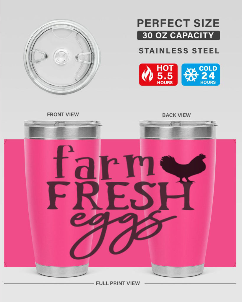 farm fresh eggs 102#- kitchen- Tumbler