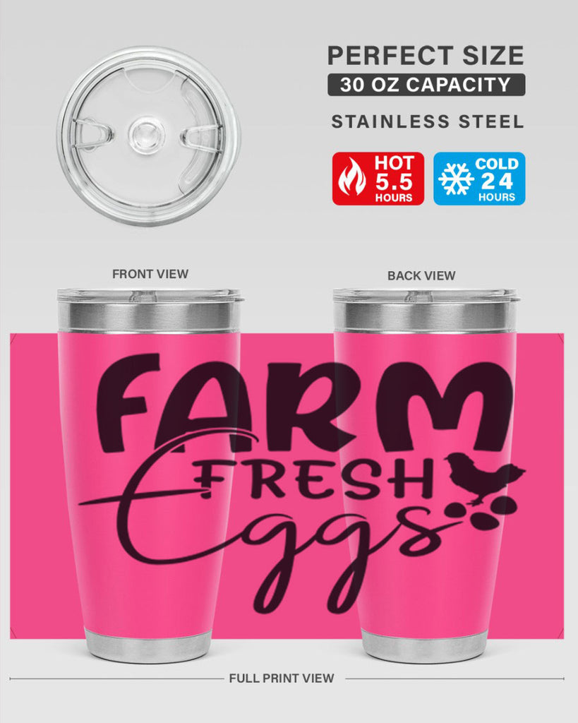 farm fresh eggs 103#- kitchen- Tumbler