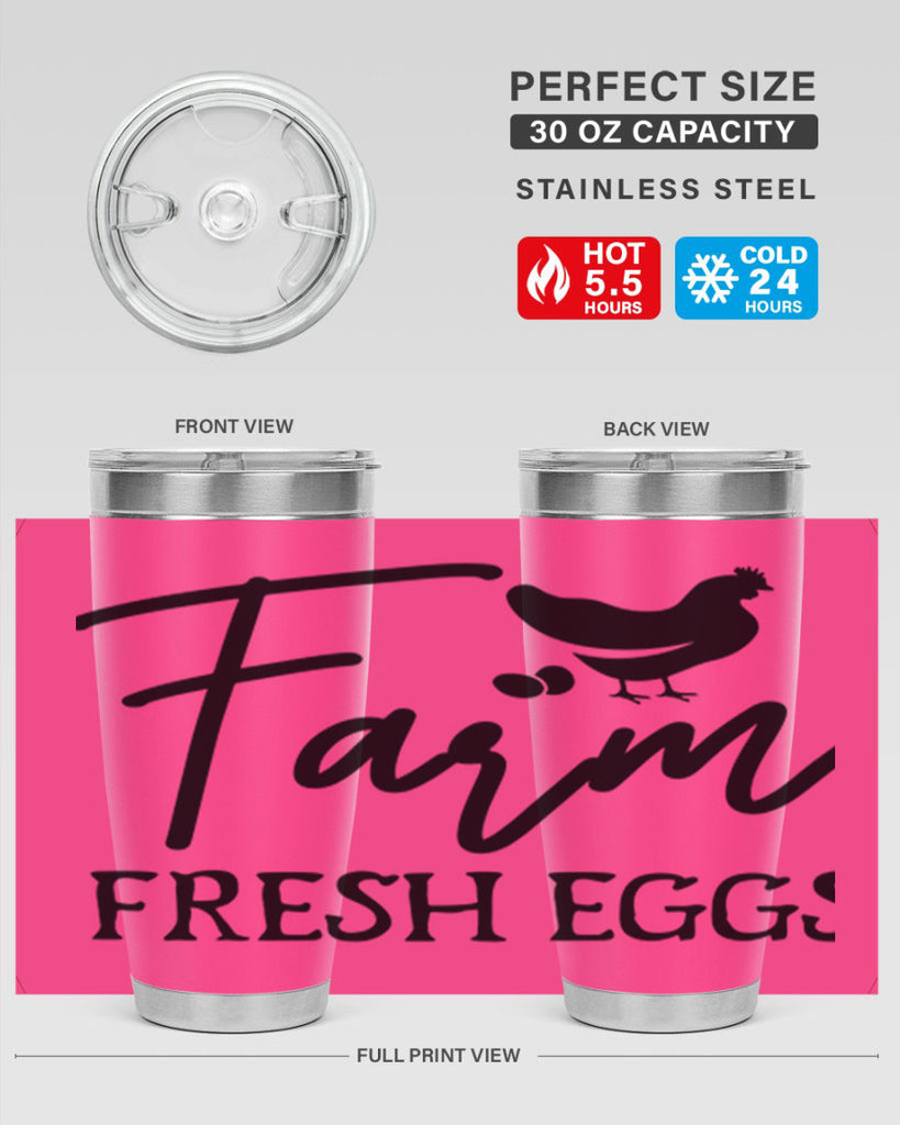 farm fresh eggs design 104#- kitchen- Tumbler