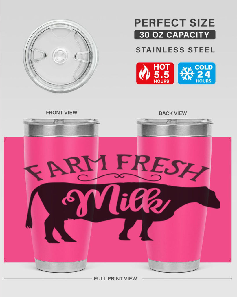 farm fresh milk 101#- kitchen- Tumbler