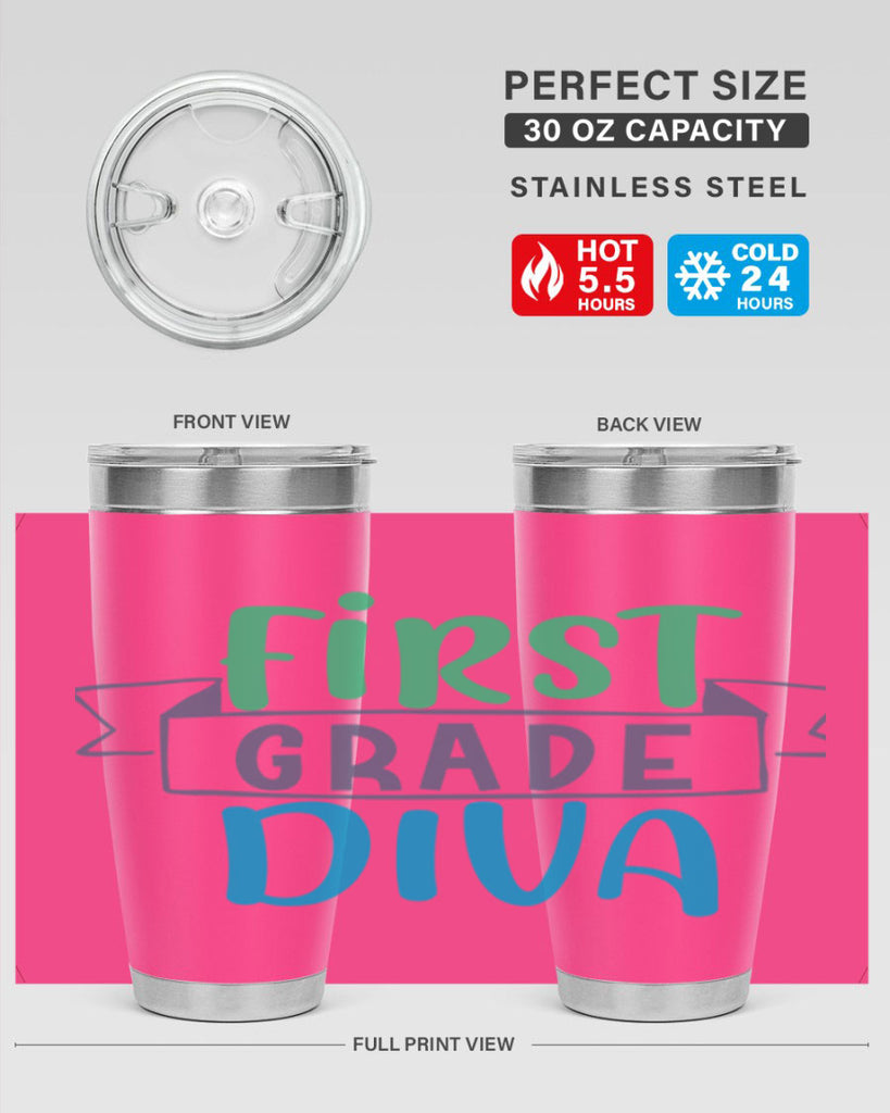 first grade divaa 22#- 1st grade- Tumbler