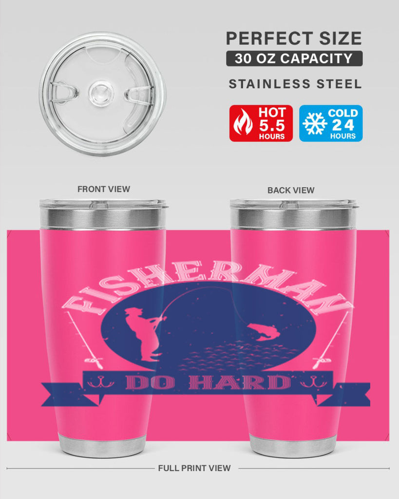 fisherman do hard 276#- fishing- Tumbler