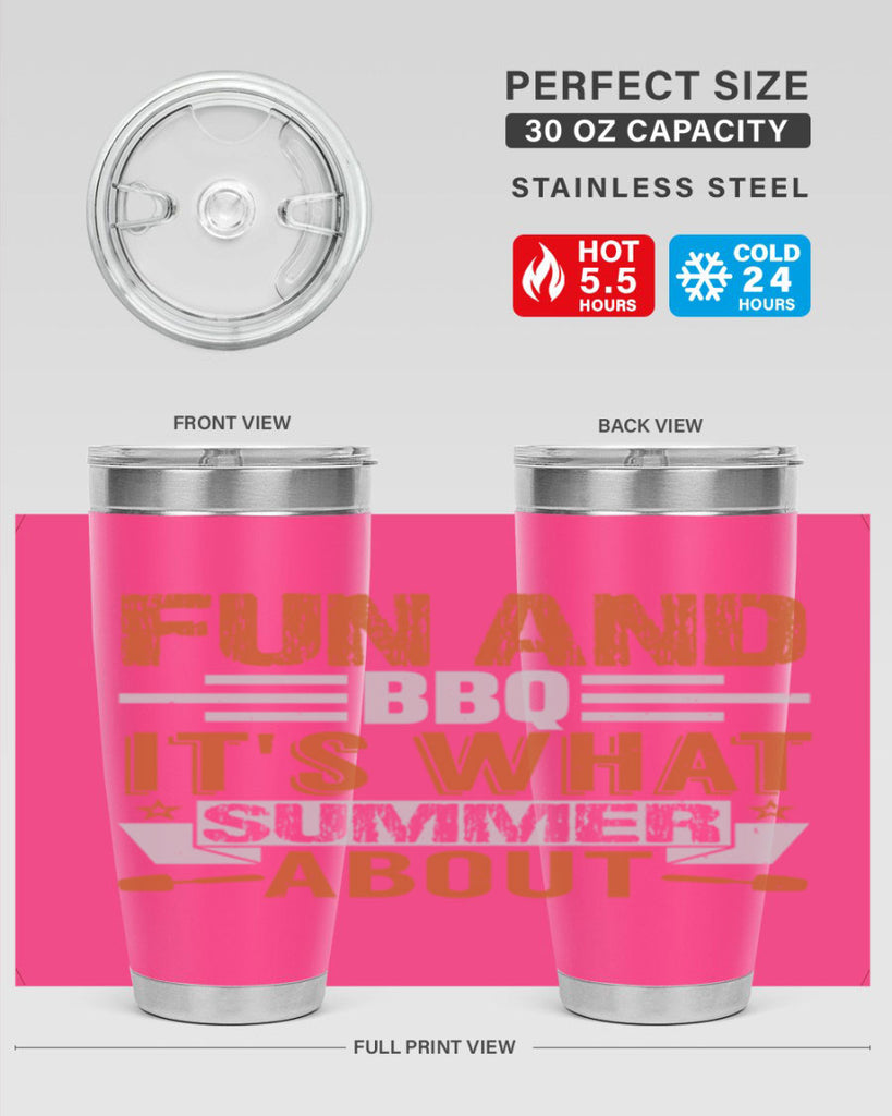 fun and bbq 44#- bbq- Tumbler