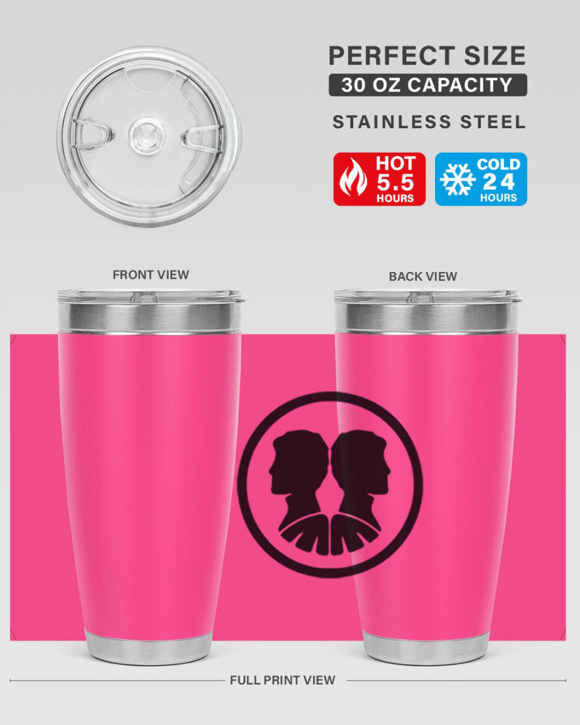 gemini 238#- zodiac- Tumbler