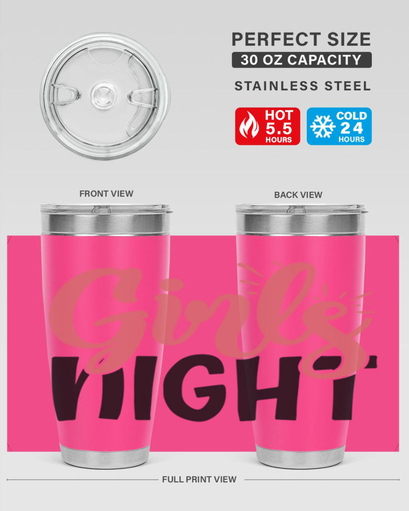 girls night Style 53#- Best Friend- Tumbler