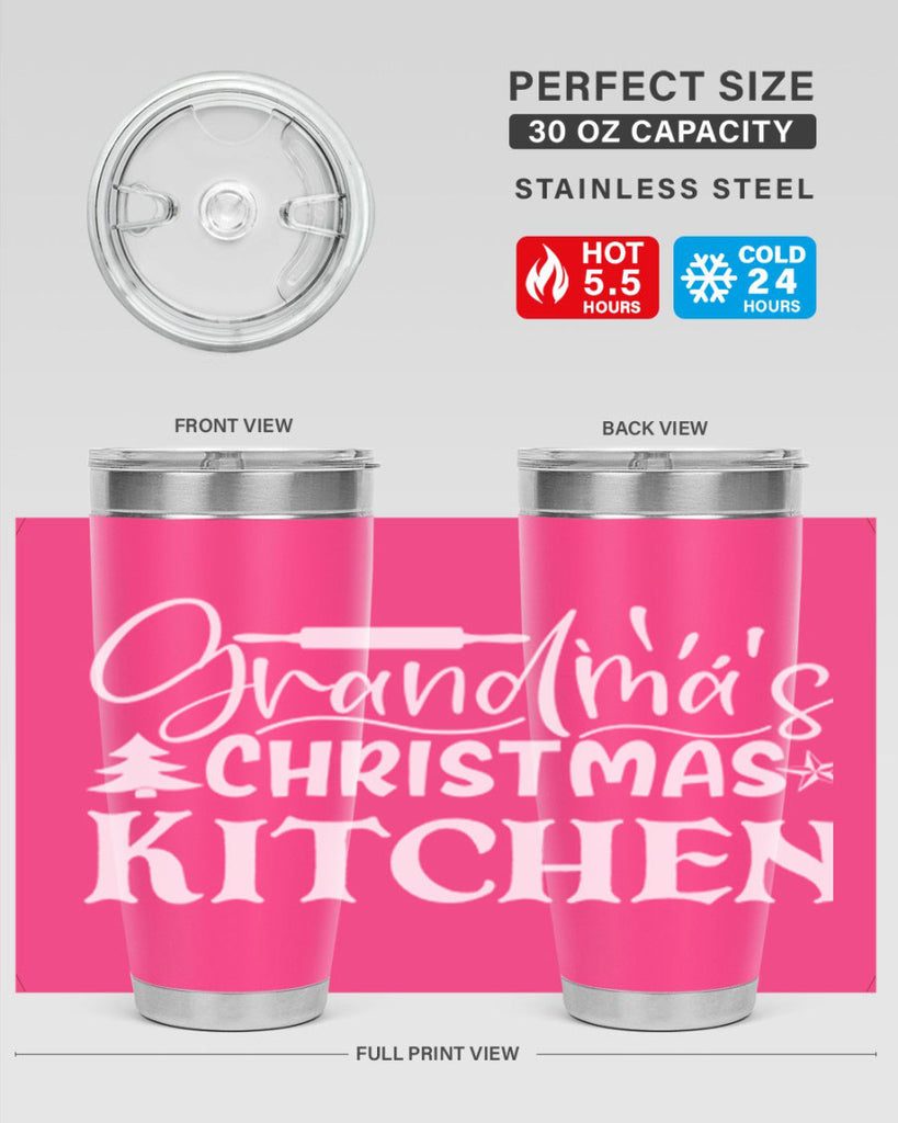 grandmas christmas kitchen 35#- kitchen- Tumbler