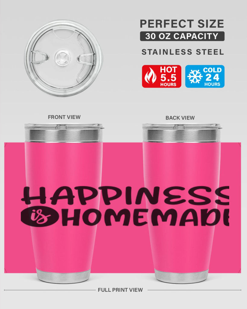 happiness is homemade 40#- home- Tumbler
