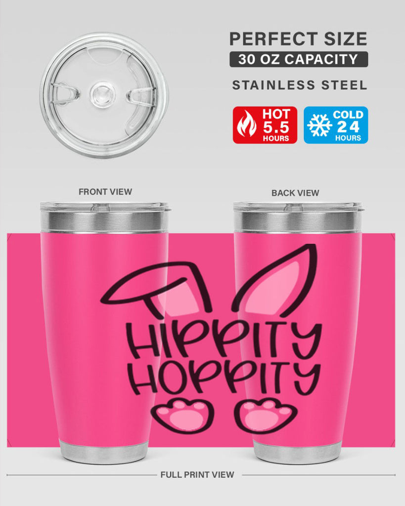 hippity hoppity 28#- easter- Tumbler