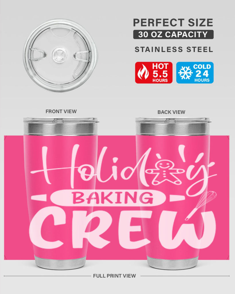 holiday baking crew 34#- kitchen- Tumbler
