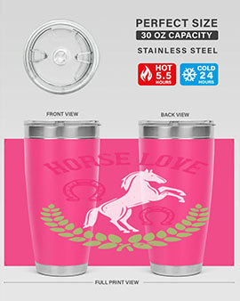 horse love Style 50#- horse- Tumbler