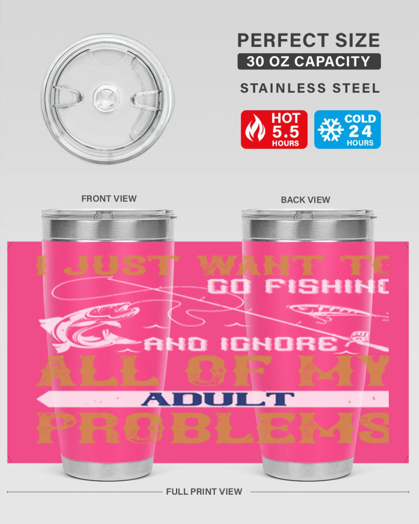 i just want to go fishing 104#- fishing- Tumbler