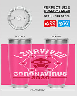 i survived coronavirus Style 32#- corona virus- Cotton Tank