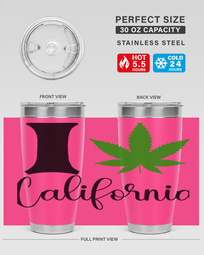 i weed california 133#- marijuana- Tumbler