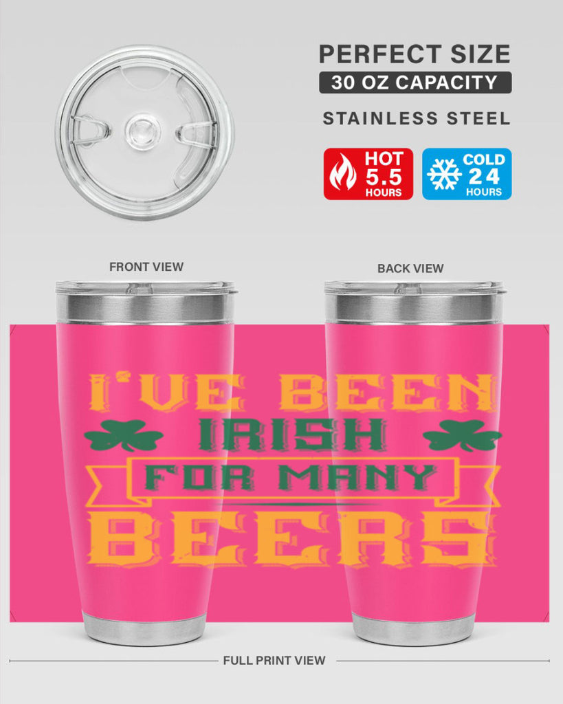 ive been irish for many beers 70#- beer- Tumbler