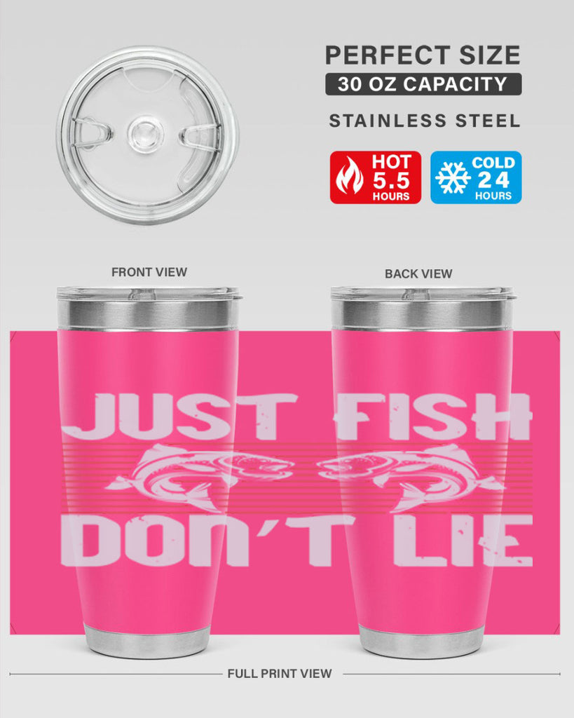 just fish don’t lie 249#- fishing- Tumbler