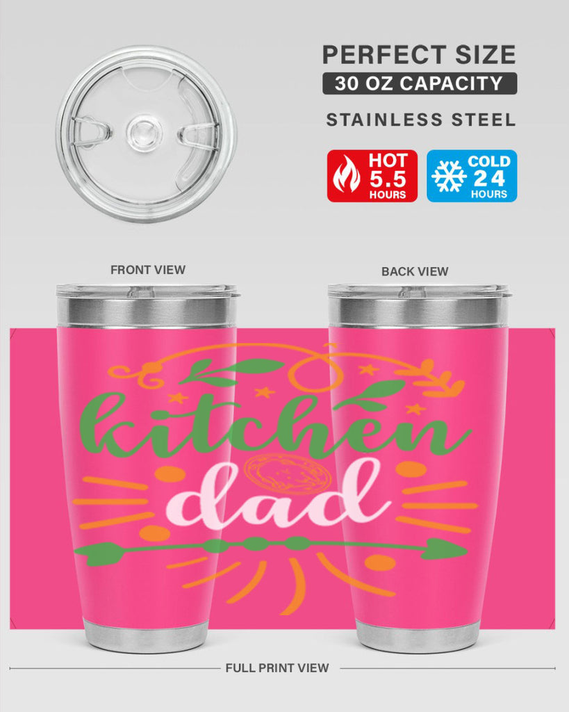 kitchen dad 85#- fathers day- Tumbler