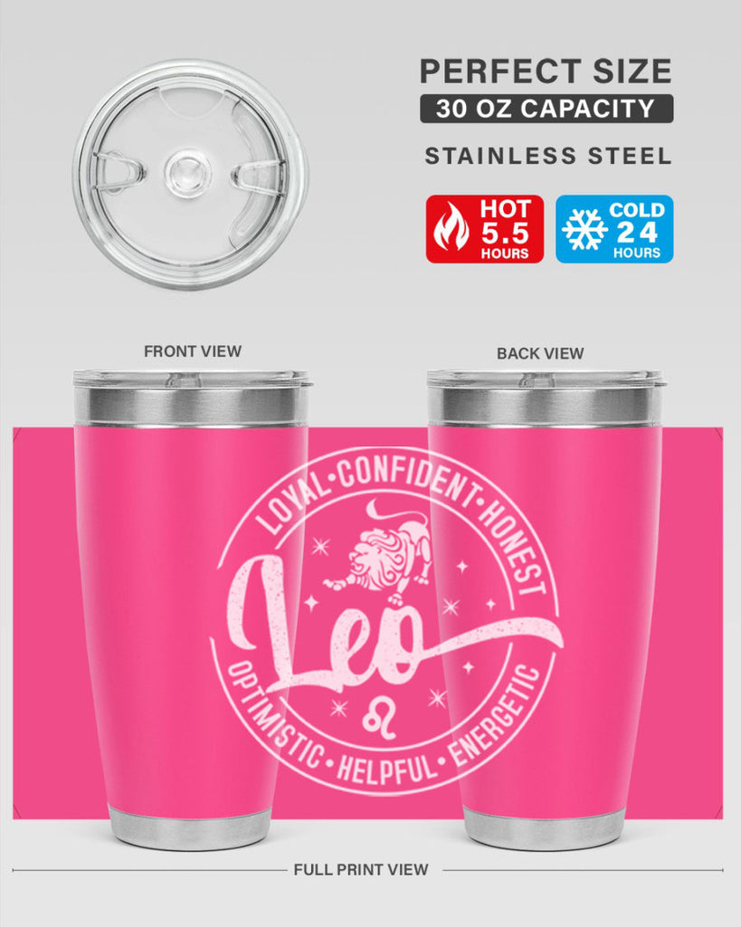 leo 286#- zodiac- Tumbler