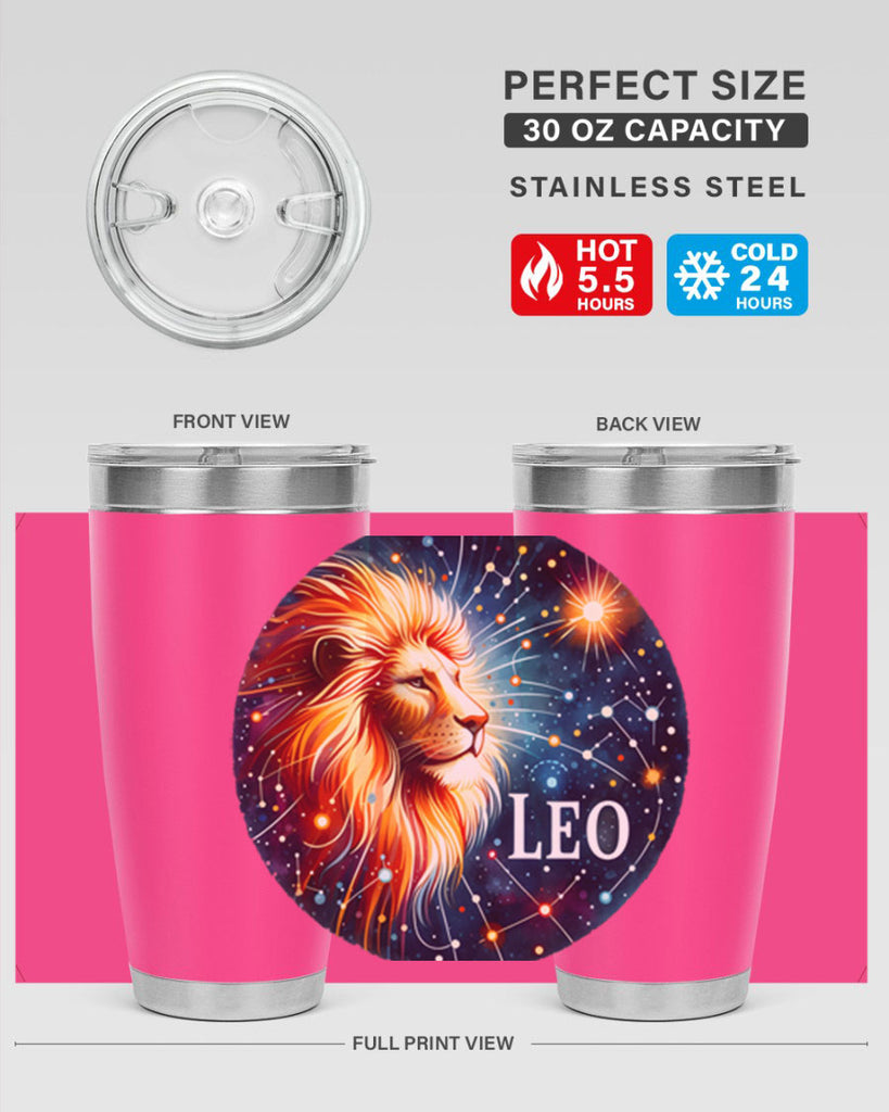 leo 313#- zodiac- Tumbler