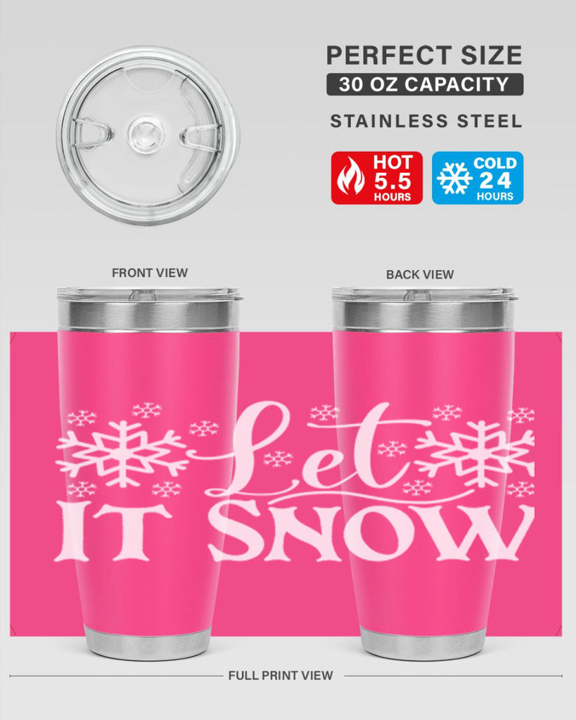 let it snow 26#- kitchen- Tumbler