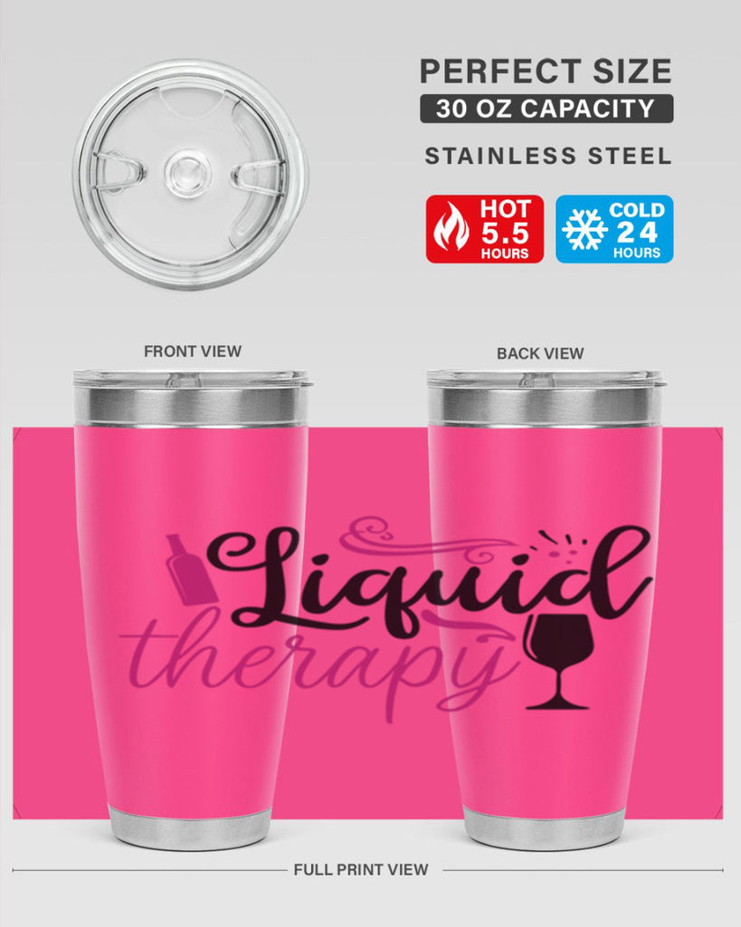 liquid therapy 185#- wine- Tumbler