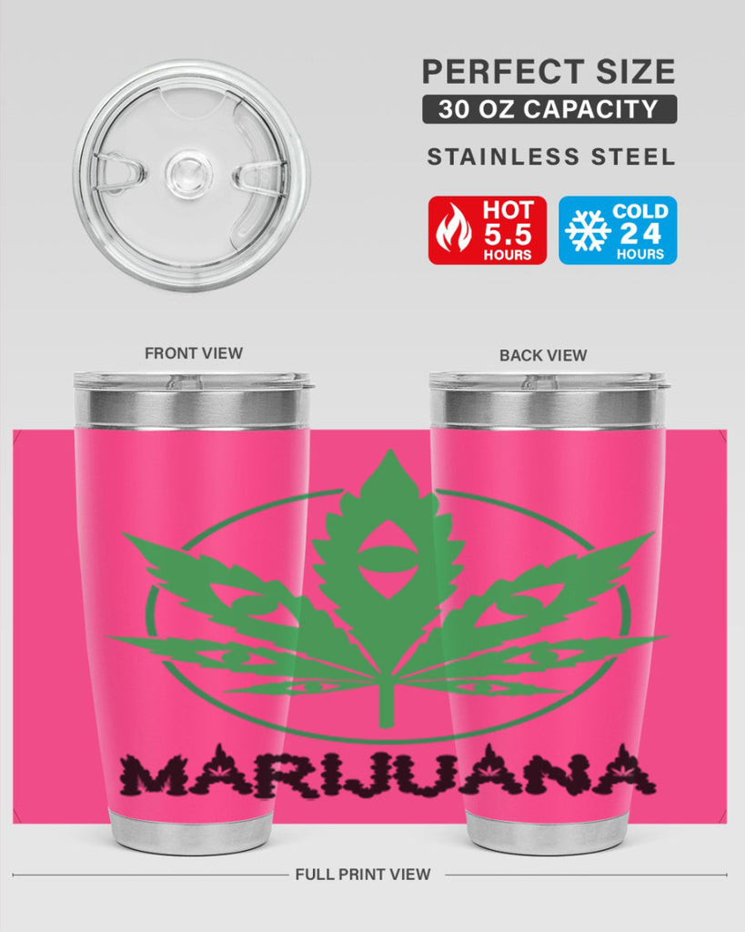 marijuana 198#- marijuana- Tumbler