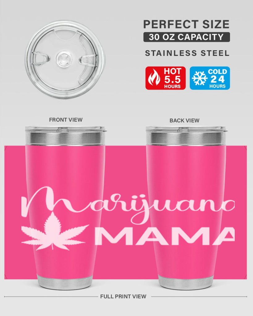 marijuana mama 203#- marijuana- Tumbler