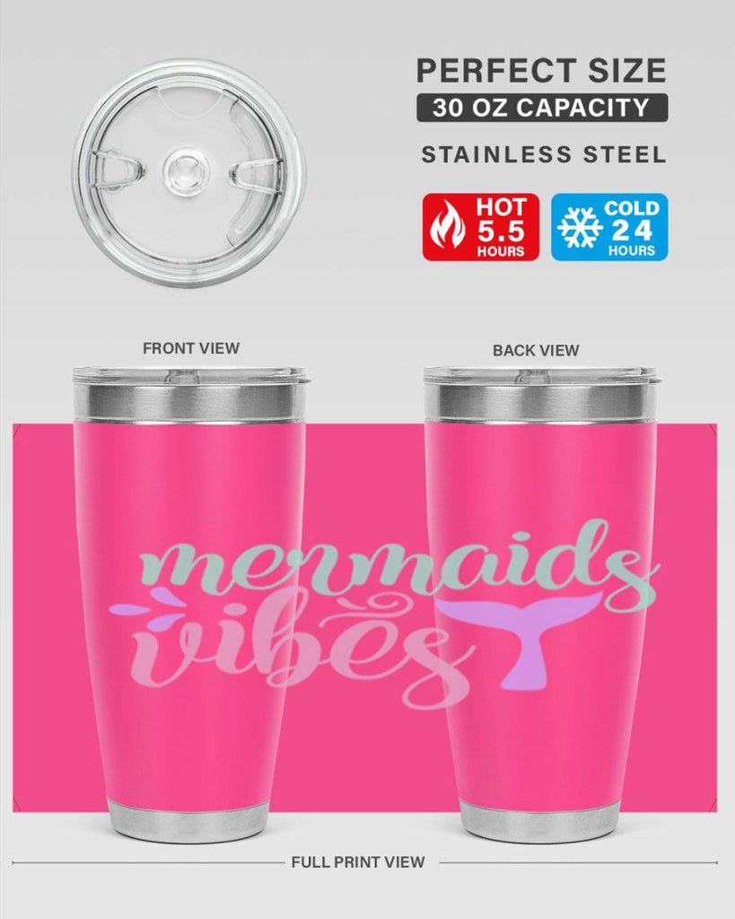 mermaids vibes 5#- mermaid- Tumbler