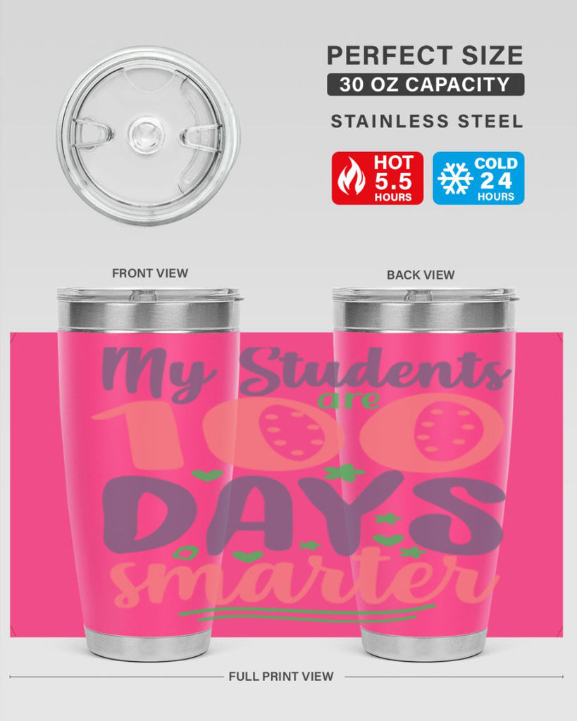 my student are 100 days 14#- 100 days of school- Tumbler