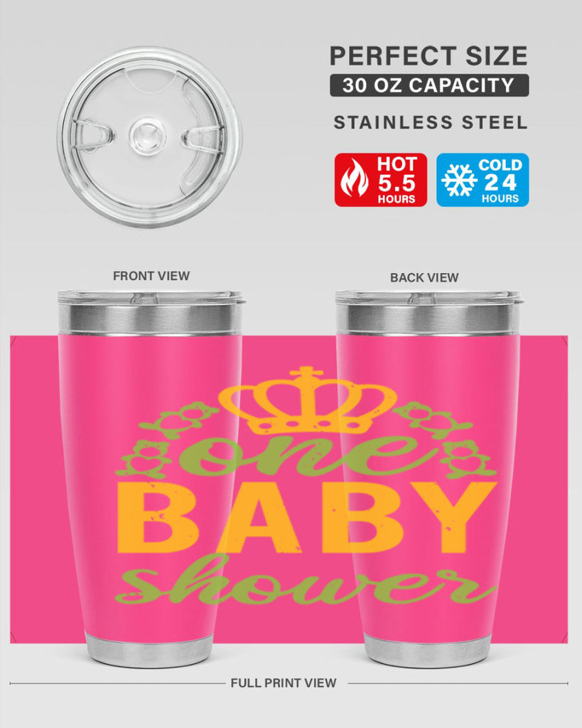one baby shower Style 25#- baby shower- tumbler