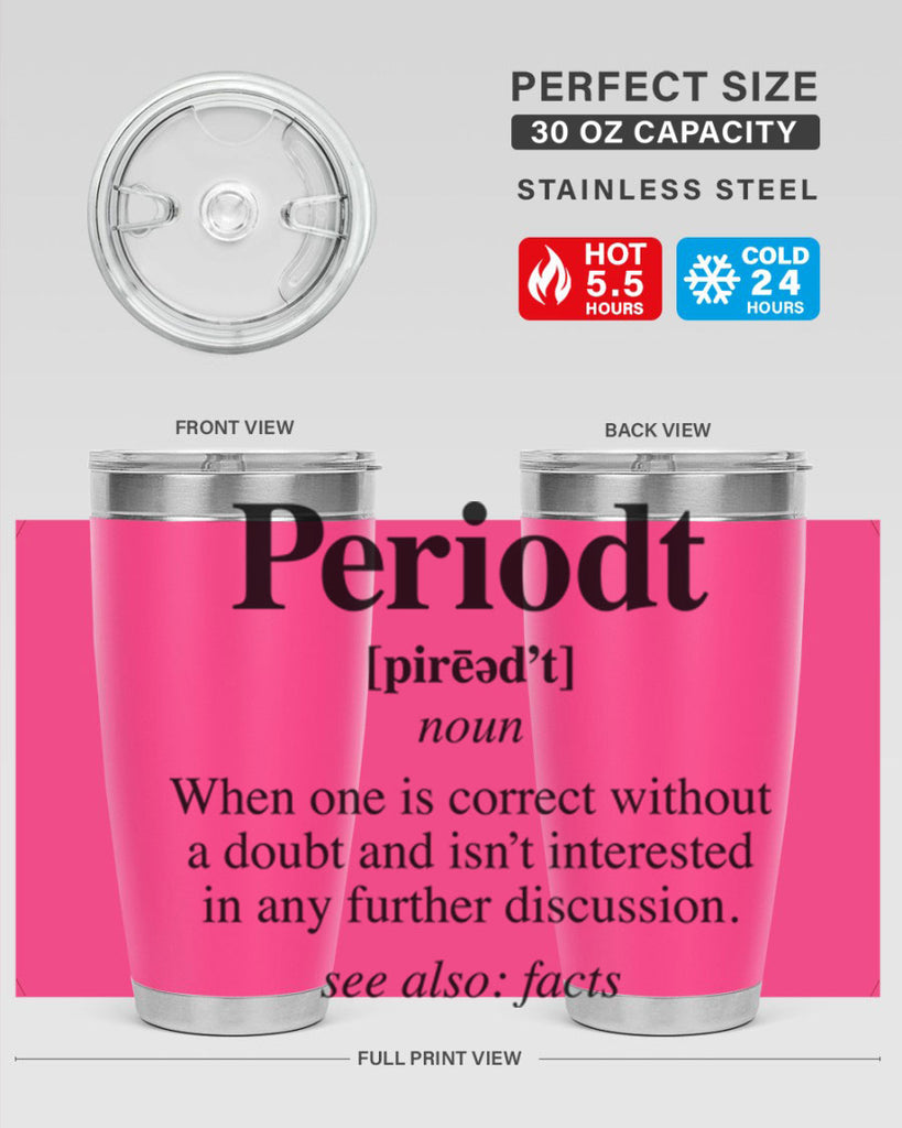 periodt definition 55#- black words phrases- Cotton Tank