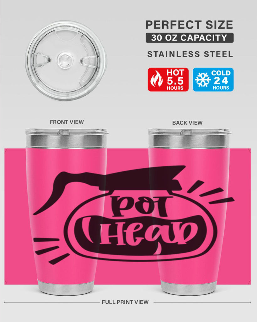 pot head 44#- coffee- Tumbler