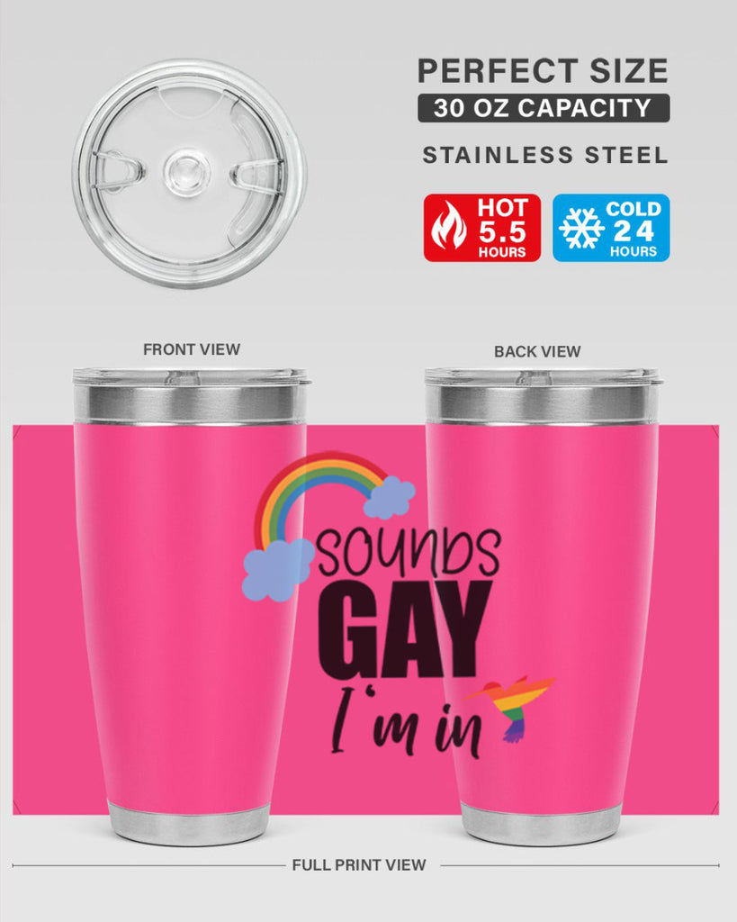 pride sound 45#- lgbt- Tumbler