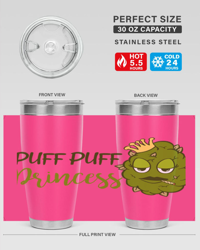 puff puff princess 220#- marijuana- Tumbler