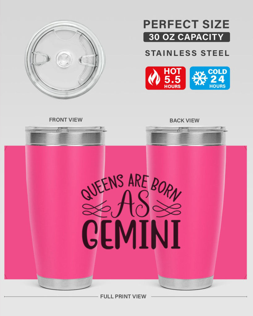 queens are born as gemini 392#- zodiac- Tumbler