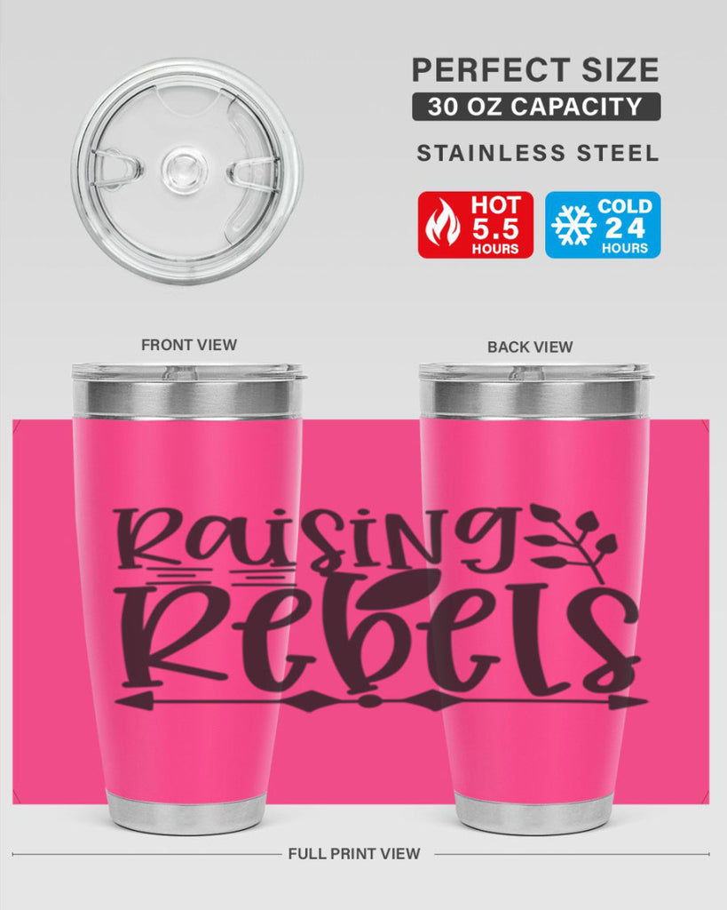 raising rebels 369#- mom- Tumbler