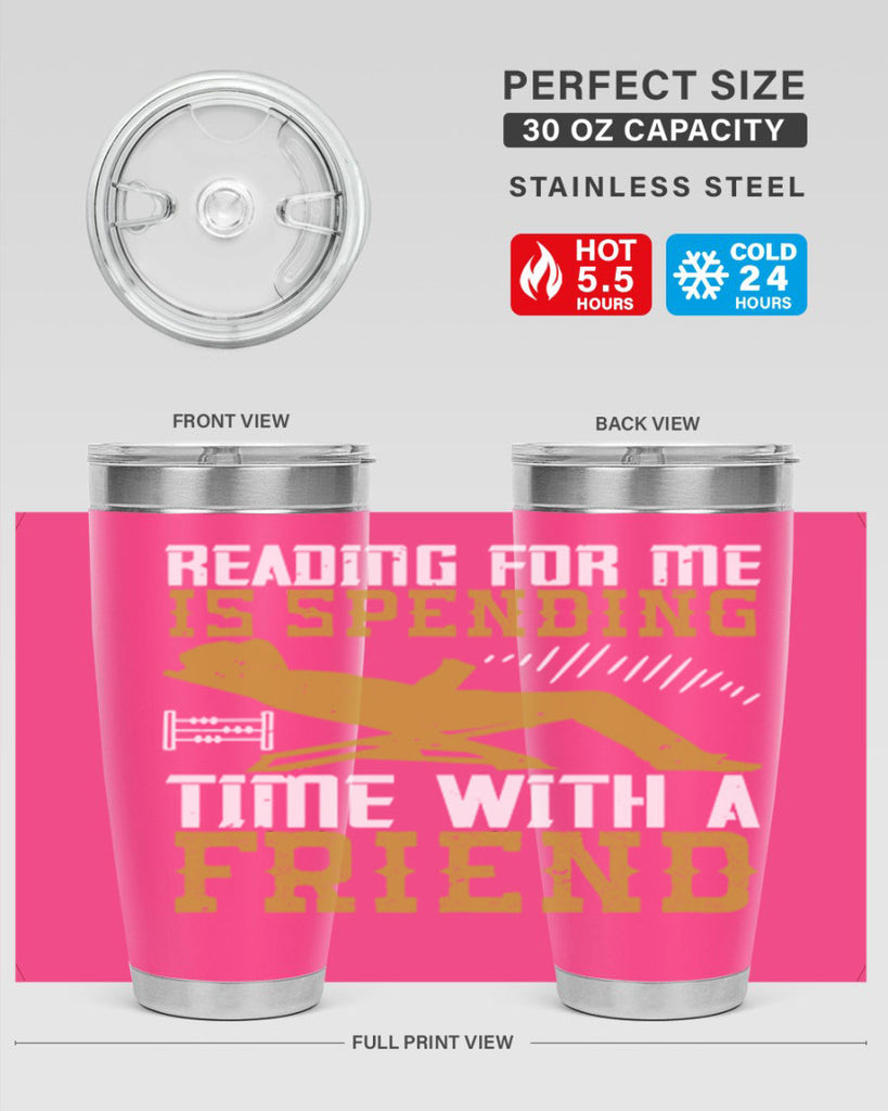 reading for me is spending time with a friend 19#- reading- Tumbler