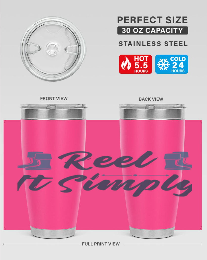 reel it simply 43#- fishing- Tumbler