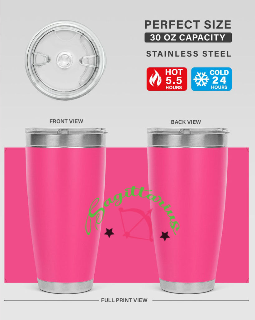 sagittarius 404#- zodiac- Tumbler