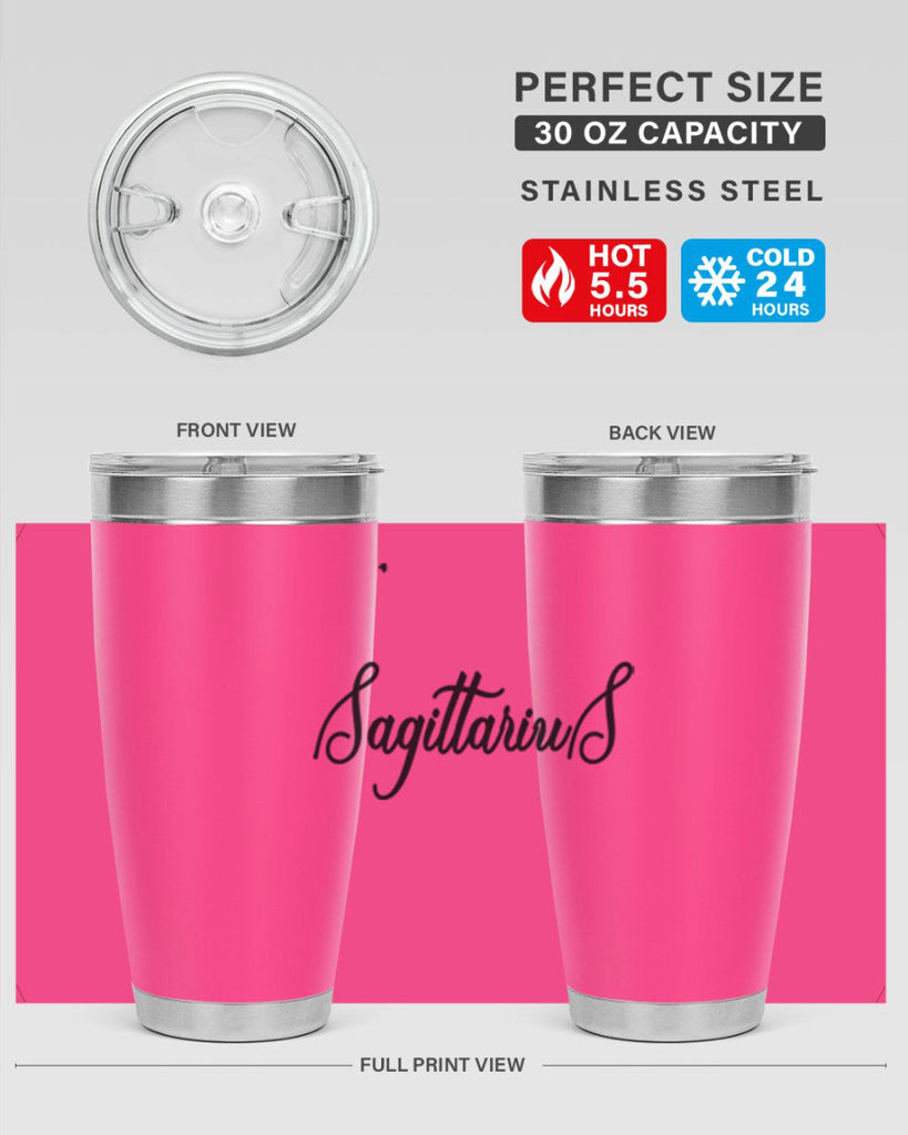 sagittarius 408#- zodiac- Tumbler