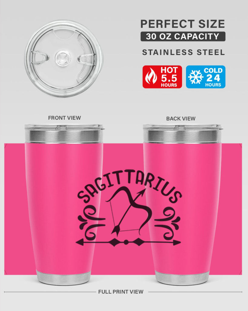 sagittarius 409#- zodiac- Tumbler