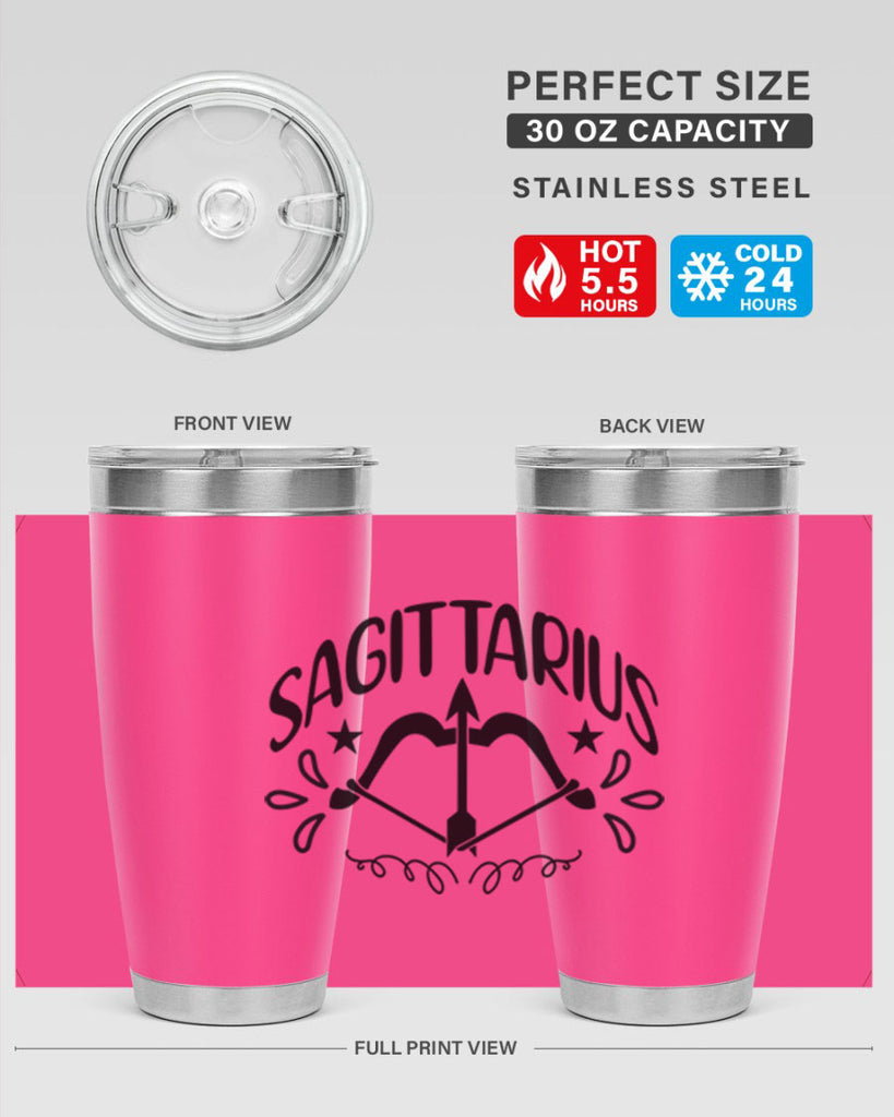 sagittarius 410#- zodiac- Tumbler
