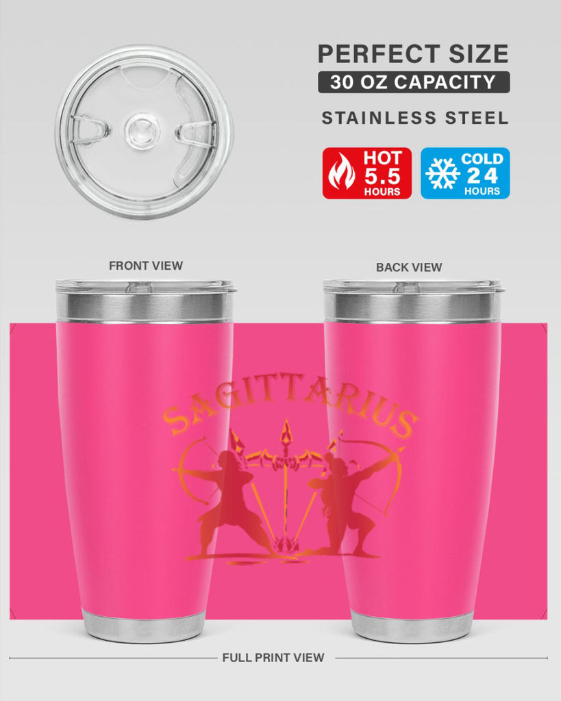 sagittarius 416#- zodiac- Tumbler