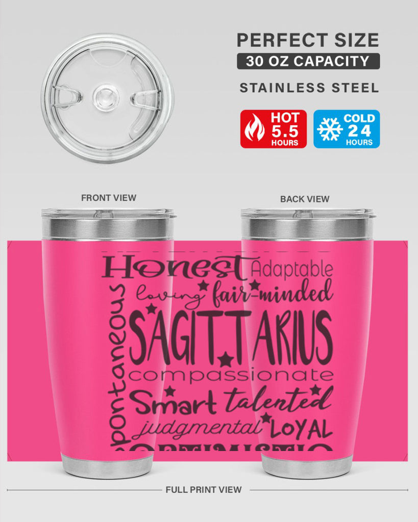 sagittarius 571#- zodiac- Tumbler
