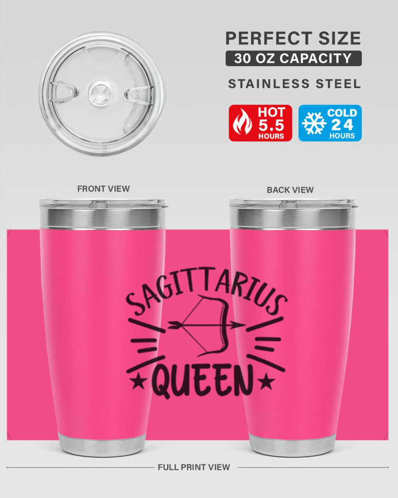 sagittarius queen 411#- zodiac- Tumbler