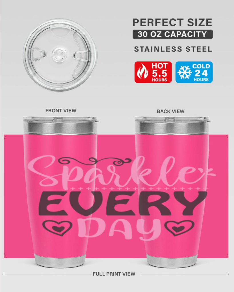 sparkle every day Style 1#- make up- Tumbler