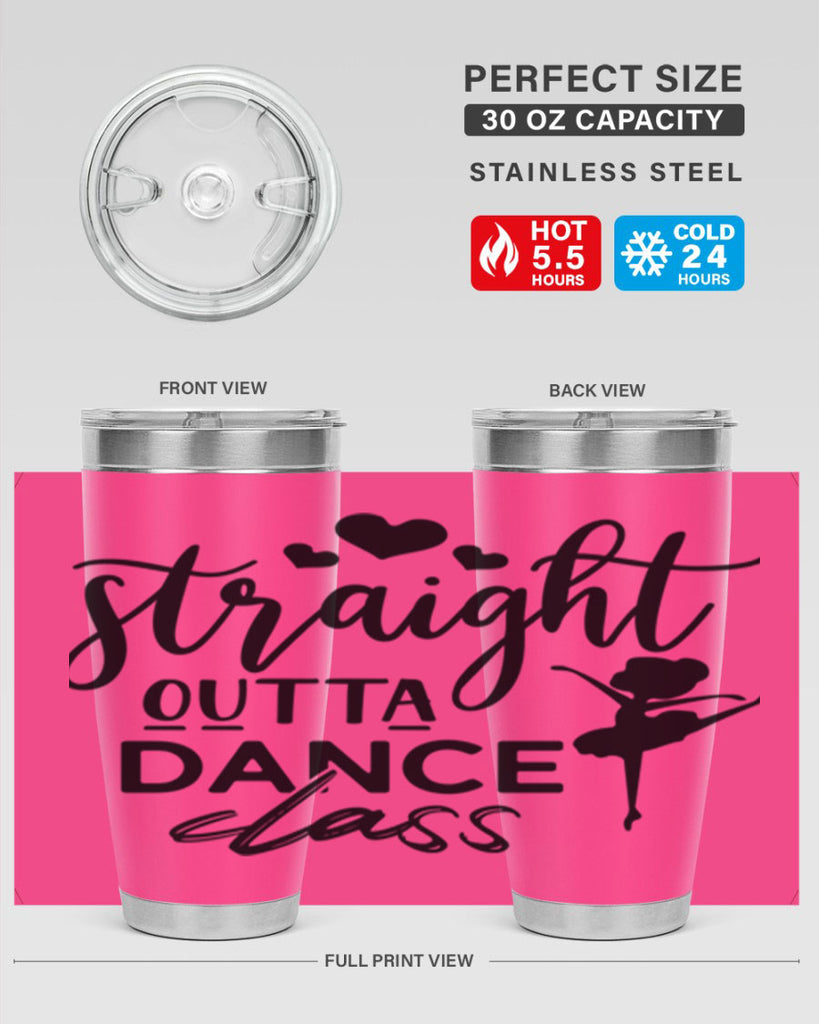 straight outta dance class 80#- ballet- Tumbler