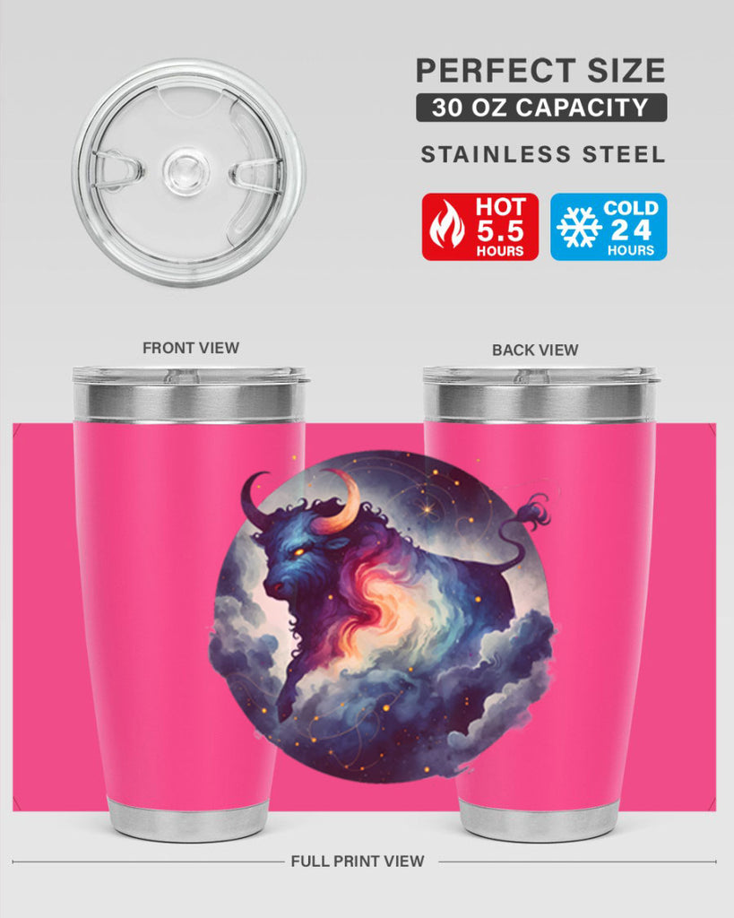 taurus 523#- zodiac- Tumbler