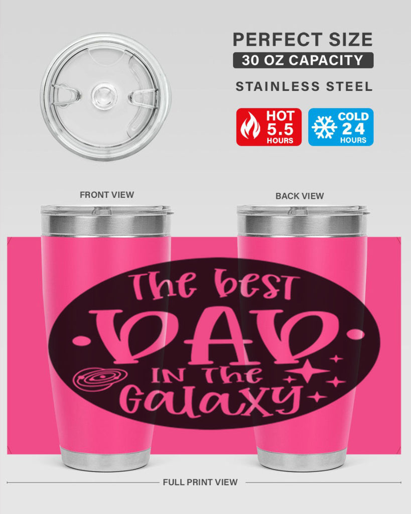 the best dad in the galaxy 18#- fathers day- Tumbler